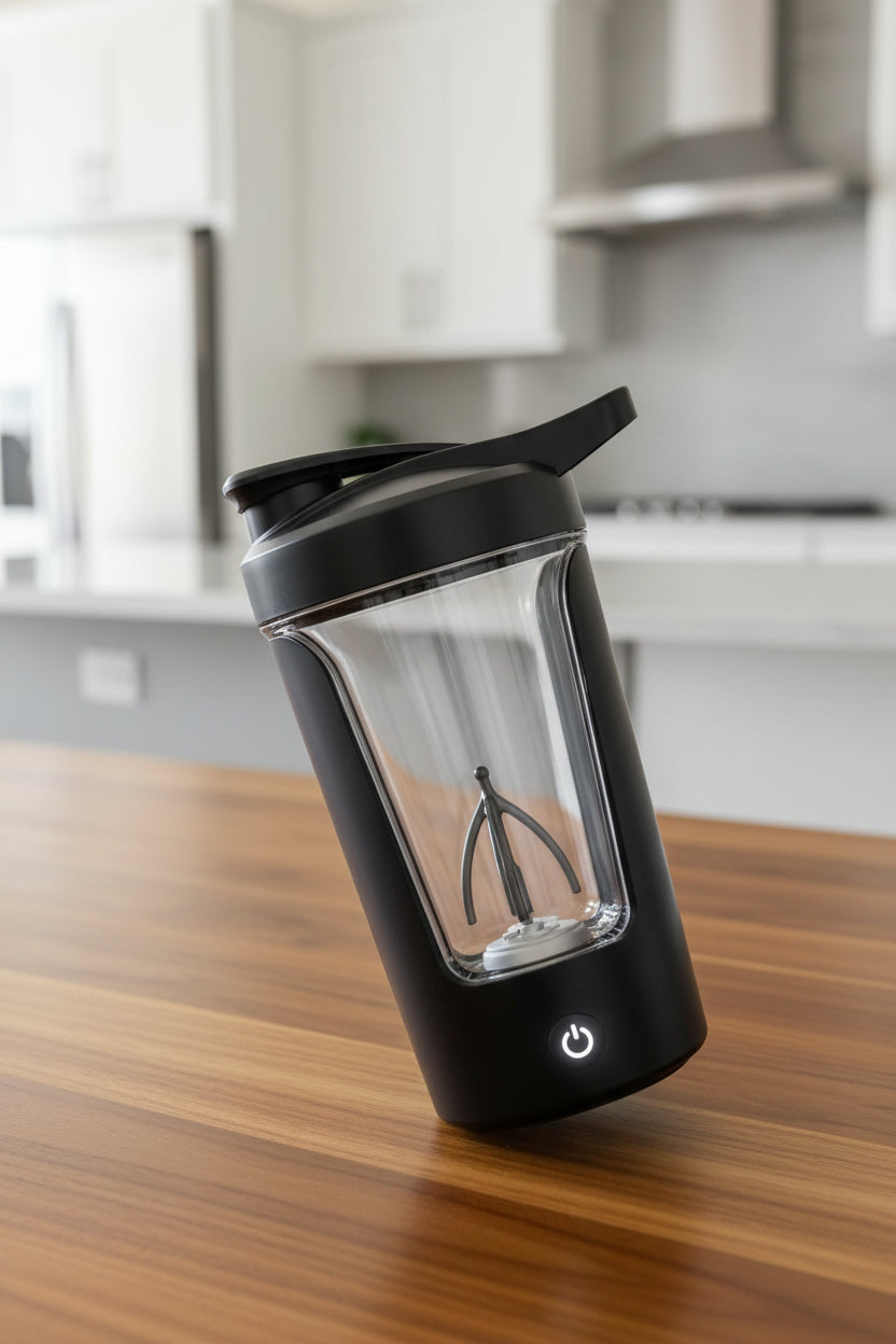 MixShake™ - Botella Mezcladora de Proteínas Eléctrica